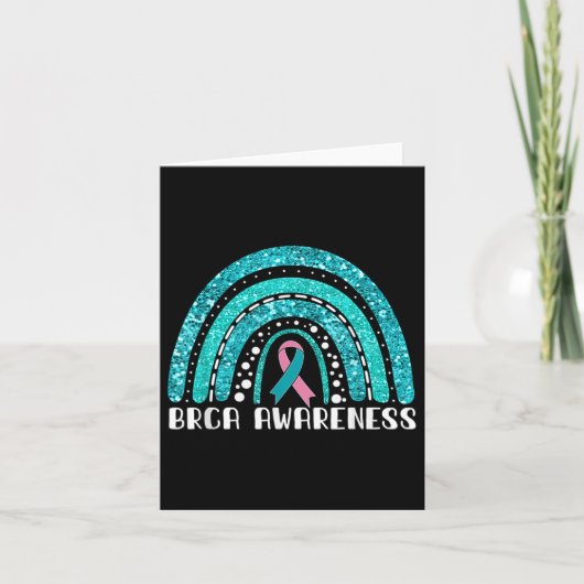 Rainbow Warrior Brca Awareness Kaart (Voorkant)