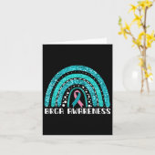 Rainbow Warrior Brca Awareness Kaart (Gele Bloem)