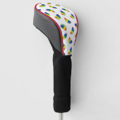 Rainbow Watermelon Pattern Golfheadcover (Schuin)