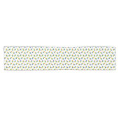 Rainbow Watermelon Pattern Korte Tafelloper (Horizontaal)