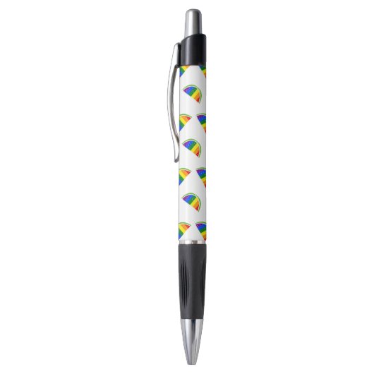 Rainbow Watermelon Pattern Pen (Top (Verticaal))