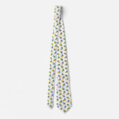 Rainbow Watermelon Pattern Stropdas (Achterkant)