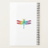 Rainbow Waterverf Dragonfly - Gepersonaliseerde Fe Planner (Achterkant)