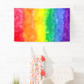 Rainbow Waterverf Wash Banner (Insitu)