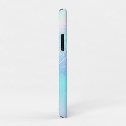 *~* Rainbow Waves Holographic Iridescent Mandalas Case-Mate iPhone Case (Achterkant/rechts)