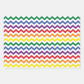 Rainbow Wavy Lines Inpakpapier Vel (Voorkant)