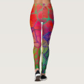 Rainbow Web Abstract Leggings (Achterkant)