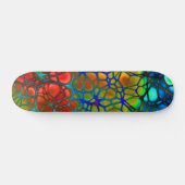 Rainbow Web Skateboard (Horizontaal)