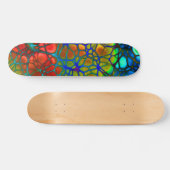 Rainbow Web Skateboard (Horizontaal)