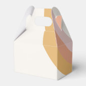 Rainbow Wedding van de Moderne Retro 70 Bedankdoosjes (Achterkant)