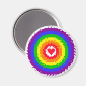 Rainbow Wheel magneet (Voorkant / Achterkant)