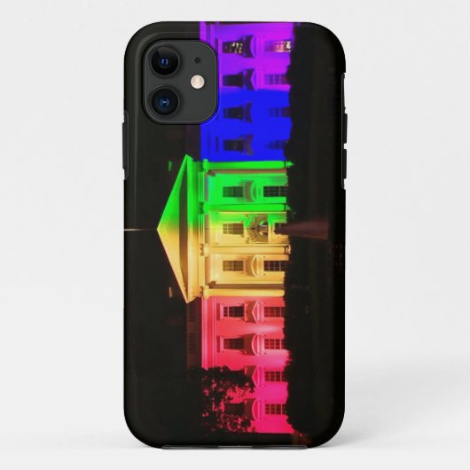 Rainbow White House Case-Mate iPhone Case (Achterkant)