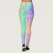 Rainbow & White Medallion Leggings (Dos)