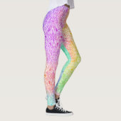 Rainbow & White Medallion Leggings (Droite)