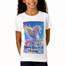 Rainbow Winged Prancing Unicorn