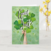 Rainbow Wishes: Succes met dit examen! Kaart (Gele Bloem)