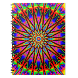 Rainbow World Mandala Notitieboek