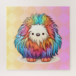 Rainbow Yeti legpuzzel