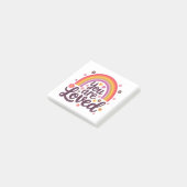 Rainbow You Loved Post-It Notes (Incliné)