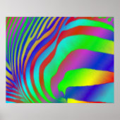 Rainbow Zebra Print (Voorkant)