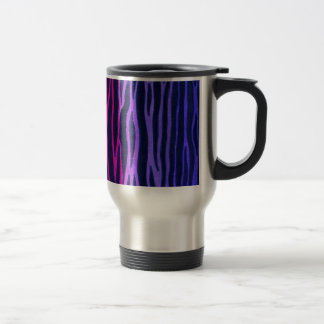 Rainbow zebra stripe mok koffie