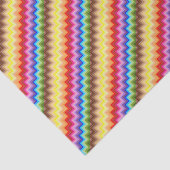 Rainbow Zig Zag Tissuepapier (Detail)
