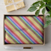 Rainbow Zig Zag Tissuepapier (Geschenk)