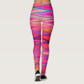 Rainbow ZigZag Leggings (Achterkant)
