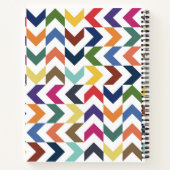 Rainbow ZigZag Notitieboek (Achterkant)