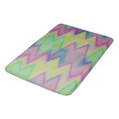 Rainbow Zigzags Badmat (Gekanteld)