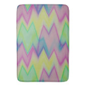 Rainbow Zigzags Badmat (Voorkant Verticaal)