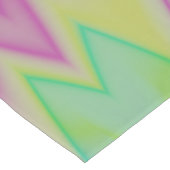 Rainbow Zigzags Korte Tafelloper (Hoek)