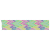 Rainbow Zigzags Korte Tafelloper (Horizontaal)