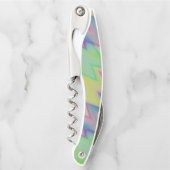 Rainbow Zigzags Kurkentrekker (Voorkant)