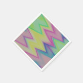 Rainbow Zigzags Servet (Hoek)