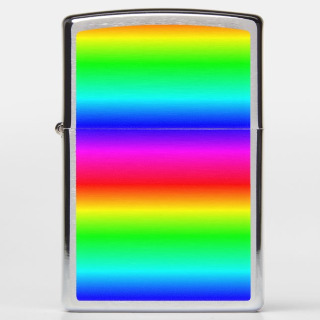 Rainbow Zippo Lighter (Voorkant)