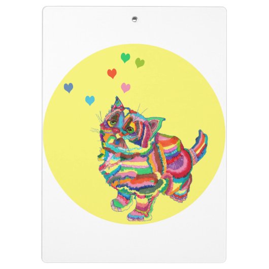 Rainbowcat Klembord (Achterkant)