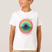 Rainbowcore Aesthetic T-shirt (Voorkant)