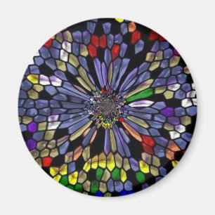Rainbowestuurglas Magneet