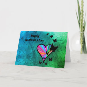 Rainbowheart et papillon