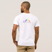 RainbowHearts T-shirt (Achterkant volledig)