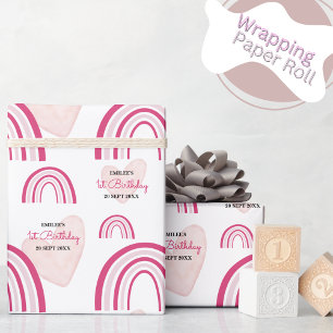 Rainbows en hartartikelen voor baby-meisjes (warm  cadeaupapier