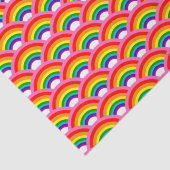 Rainbows Forever Pattern Tissuepapier (Detail)