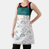 Rainbows & Hearts Patroon Schort (Insitu)