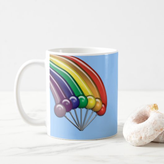 Rainbows & Lollipops  Mok (Met donut)