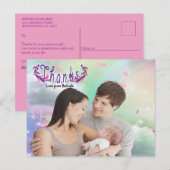 Rainbows, nuages fluides et carte postale Photo Pa (Devant / Derrière)