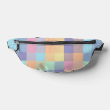 Rainbows Pastel Kleuren Buffel Check Plaid jaren 9
