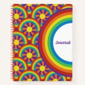 Rainbows style années 70 et Sun Graphic Journal (Devant)