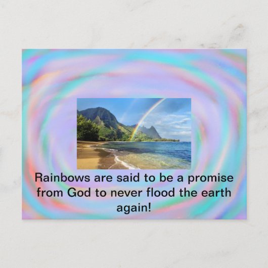 Rainbows sur carte postale (Devant)