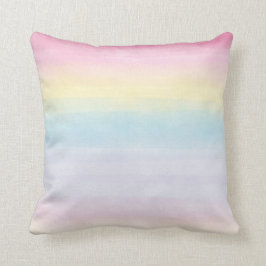 Rainbows waterverf — Alle opties Kussen